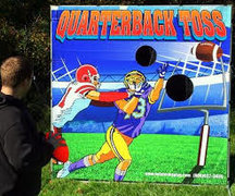 Quarterback Toss Football Frame Game Quarterback Toss Football Frame Game